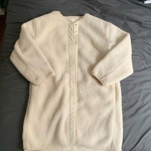 Aritzia Wilfred Free Long Sherpa Liner - M